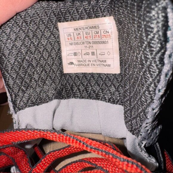 The North Face Men's VECTIV Fastpak Mid FUTURELIGHT Hiking Boots Sz 9.5 - Picture 7 of 8